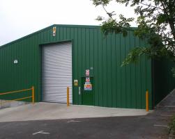 Steel warehouse purchase for sensitive material storage