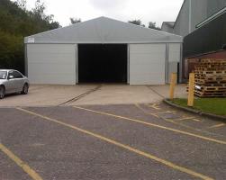 Thermo-insulated temporary storage building case study
