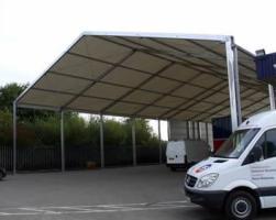 Loading bay extension - parcel company