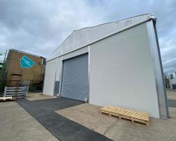 Norfolk Leisure Garden Centre temporary storage building