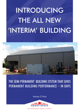 Interim semi-permanent buildings guide