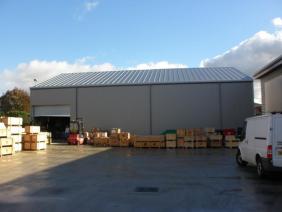Additional temporary storage and production space for EU Weatherford