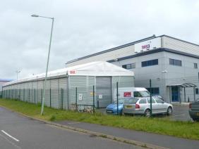 Temporary storage building