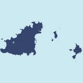 Map of Guernsey