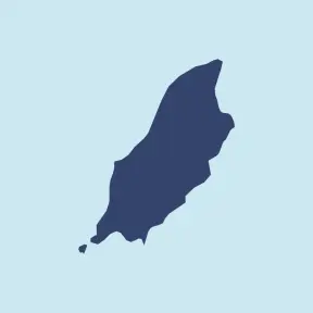 Isle of Man map