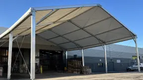 Loading canopy