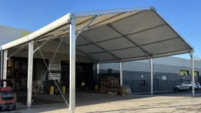 Loading canopy