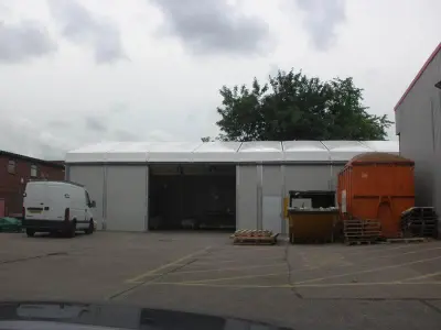 Temporary Warehouse - D & G Joinery - tpdg