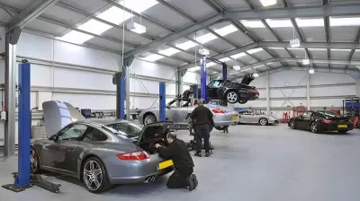 Dovehouse Motors workshop