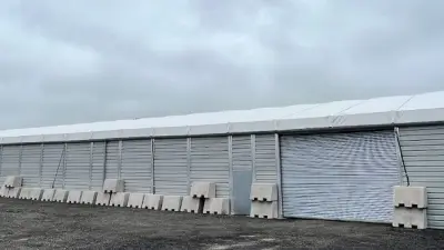 Secure, weather-resistant storage facility
