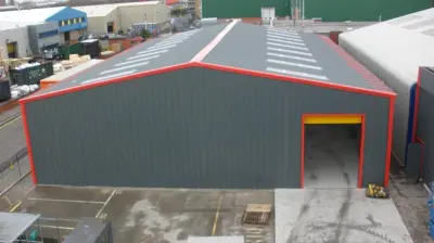 Bespoke steel buildings for production - manufacturing
