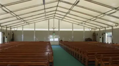 Temporary church building