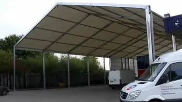 Loading bay extension - parcel company