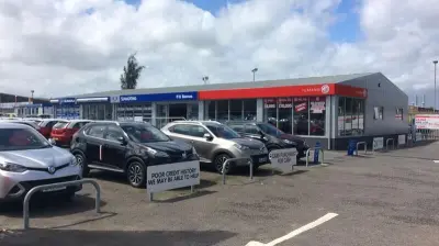 Vehicle showroom for FG Barnes