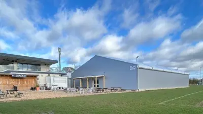 RAMS Rugby FC installs multi-use indoor training facility