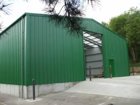 Completed 6300 sq ft buildings