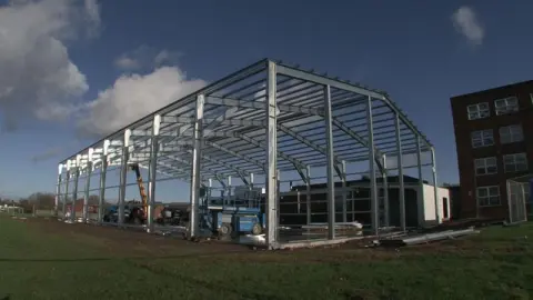 Exerior Sports Hall Building