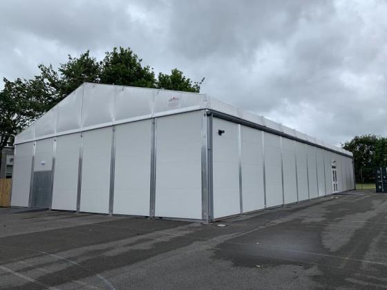 Need A Temporary Building Fast? How About This Fast! Temporary Building Fast