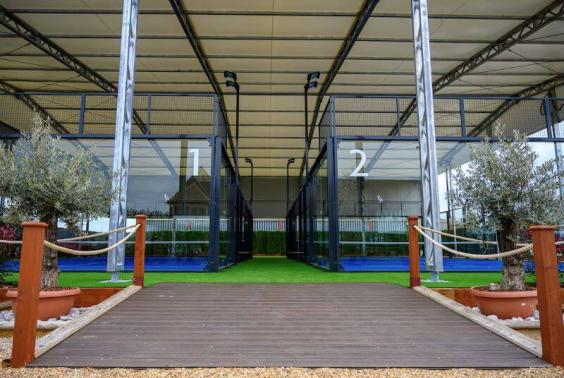 Padel court clear span building and canopy testimonial